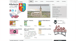 Desktop Screenshot of mikulovice.cz