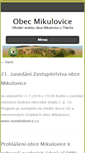Mobile Screenshot of mikulovice.info